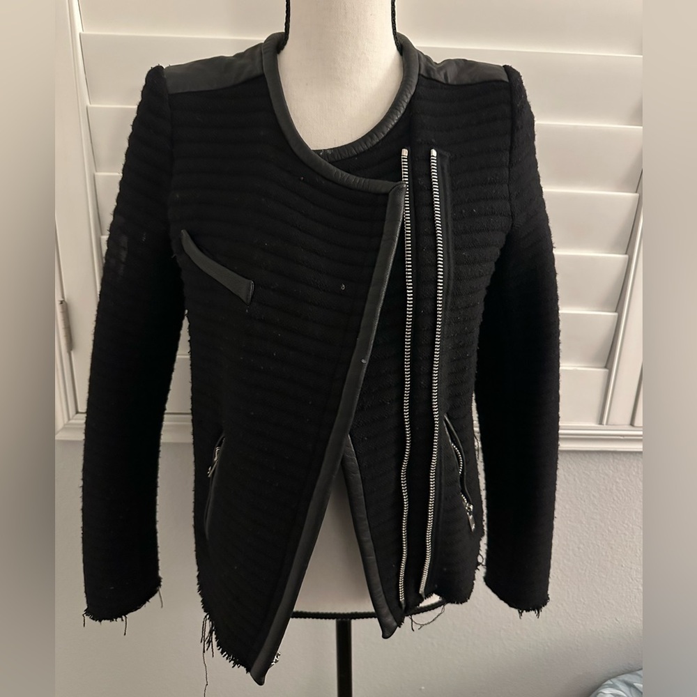 IRO Women's Black Jacket size 40